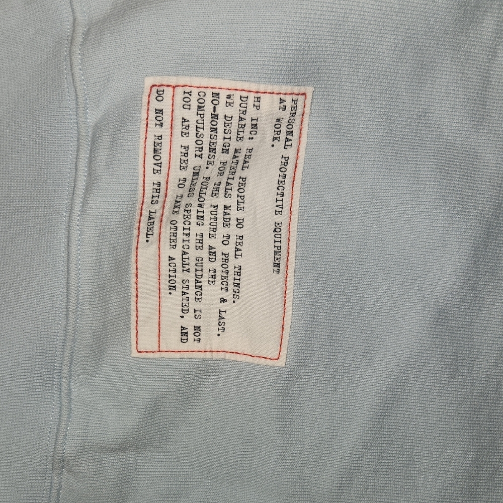 Heron Preston Sky Blue Cropped Sweatshirt - Picture 8 of 8